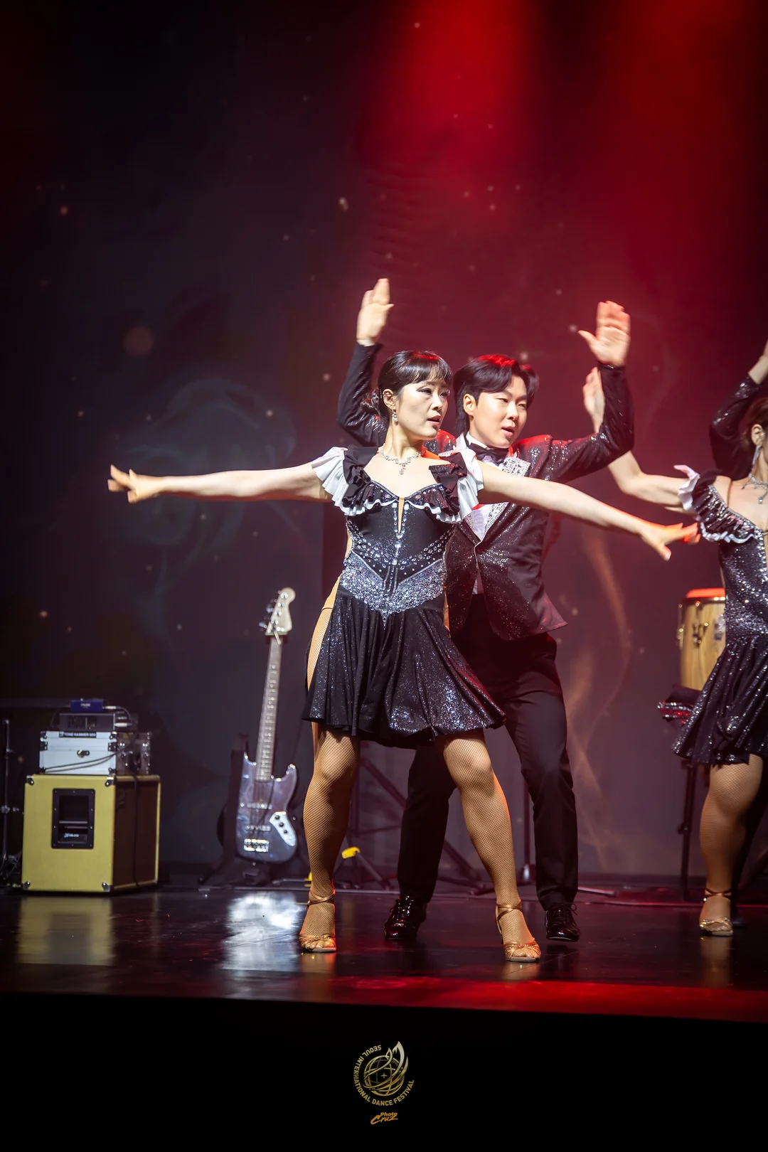A team performing on the SIDF 2026 Saturday performance stage